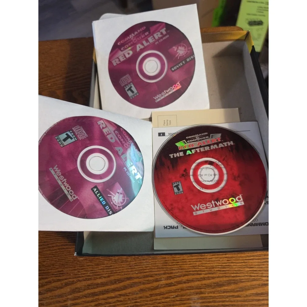 Command & Conquer Red Alert The Arsenal Big Box PC CD ROM Game Brand